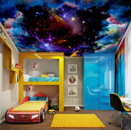 3D Sunlight NA4662 Ceiling WallPaper Murals Wall Print