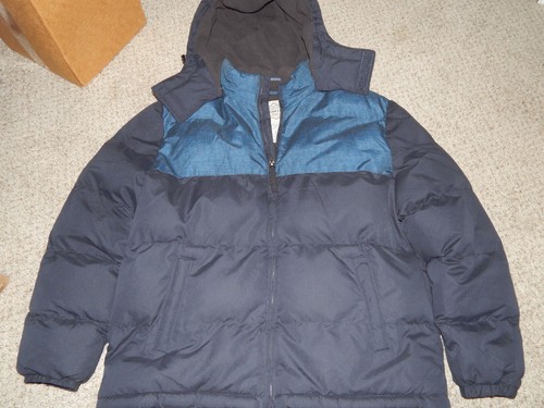 ST. JOHN'S BAY MENSWEAR WATER RESISTANT BLUE WINTER COAT PARKA JACKET SIZE XL - Picture 5 of 11