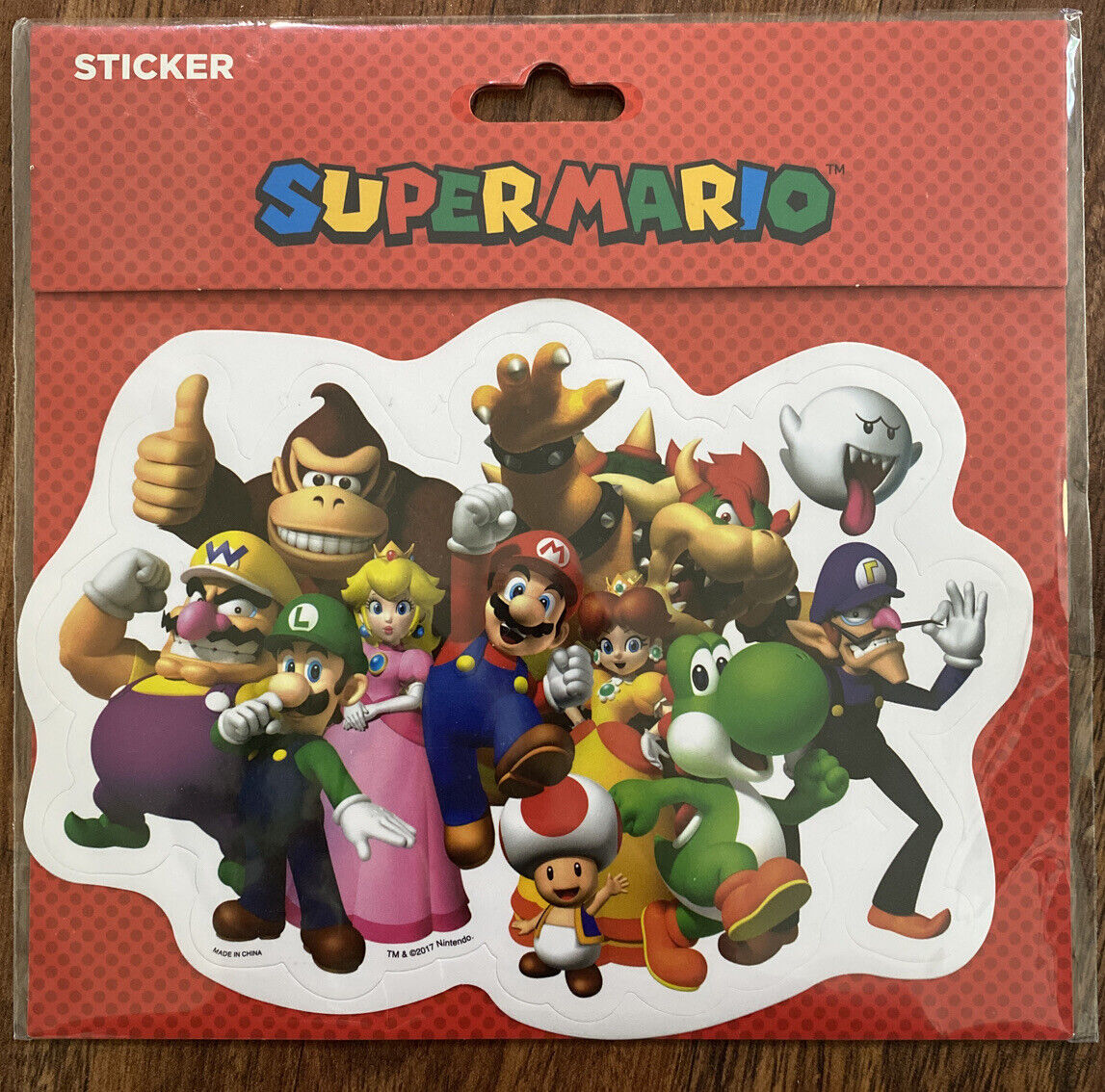 Super Mario Brothers Bros sticker - Nintendo Mario, Luigi, Toad, Princess,  Yoshi