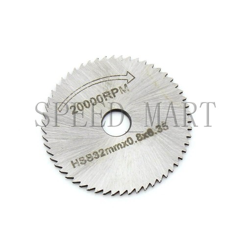 Cutting Discs Mandrel HSS Rotary Circular Saw Blades Tool For Dremel Cutoff 6PCS - Picture 5 of 7