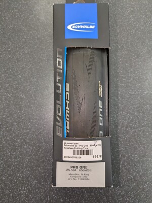Schwalbe Pro One Tubeless Reifen 650x25c x2