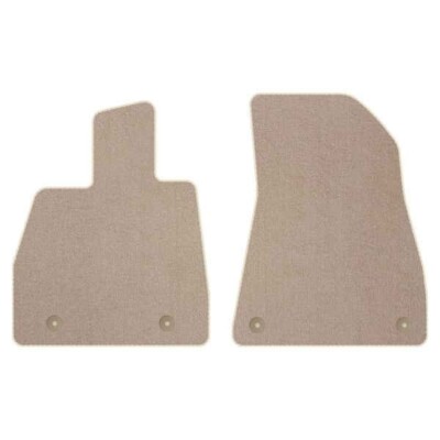 Veloursfußmatten für BYD Seal ab Bj. 2023 Automatten Passform VORNE BEIGE PREM