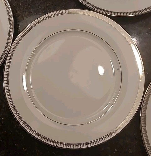 SET (8) Gorham LADY ANNE Signature Platinum 10.75” Dinner Plates - Picture 4 of 23