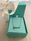 Tiffany & Co. Paloma Picasso Sterling FOREVER Graffiti Pendant Necklace w/Box