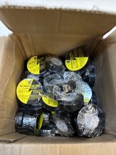 Black PVC Tape Electrical PVC Insulating 20m Length 16mm Wide Insulation 40PK