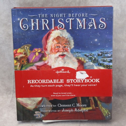 The Night Before Christmas Recordable Story Book Hallmark 2009 795902129828 eBay
