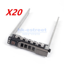 Lot of 20, 2.5" SAS SATA HDD Hard Disk Tray Caddy For Dell PowerEdge R720 R720XD