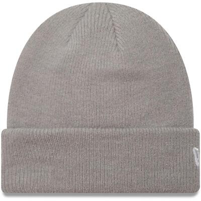 New Era Unisex Plain Cuffed Beanie Small Logo Mütze Cold Weather - Dunkelgrau