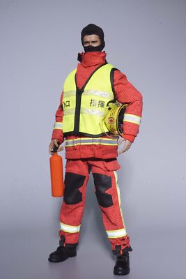 Hot Toys 1/6 FIREFIGHTER 消防士　ファイヤーファイター 1/6 scale Sodier Hong Kong Fire Firefighters Hero Suit Model