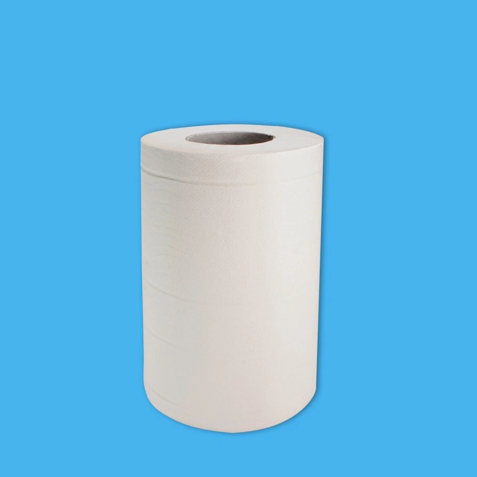 PRO DP 12 Handtuchrollen Papierhandtuch Spenderrollen Mini 20cm 120m Ø13cm 1-lagig weiß