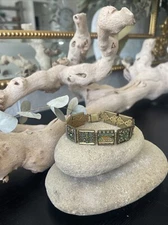 Vtg AYALA BAR Signed 7 inch Bracelet