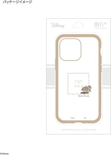 Gourmandies iPhone 15 Pro 6.1 inch Case IIIIfit Disney Chip & Dale DNG-155CD - 第 4/5 張圖片