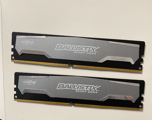 Micron Ballistix Sport 8GB (2x4GB) DDR4 2400MHz RAM BLS4G4D240FSB.8FBD