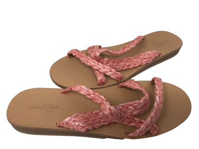 Universal Thread Women's Opal Strappy Comfort Sandals Mauve Size:10 190K
