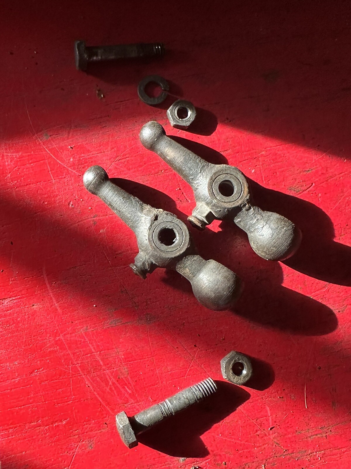 VINTAGE HARLEY OEM JD 1915 23 INTAKE ROCKER ARMS / VALVE BOLTS