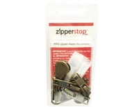 YKK Zipper Kit Antique Gold Auto Lock Sliders 8 Assorted 4- #5, 2- #7, 2- #10