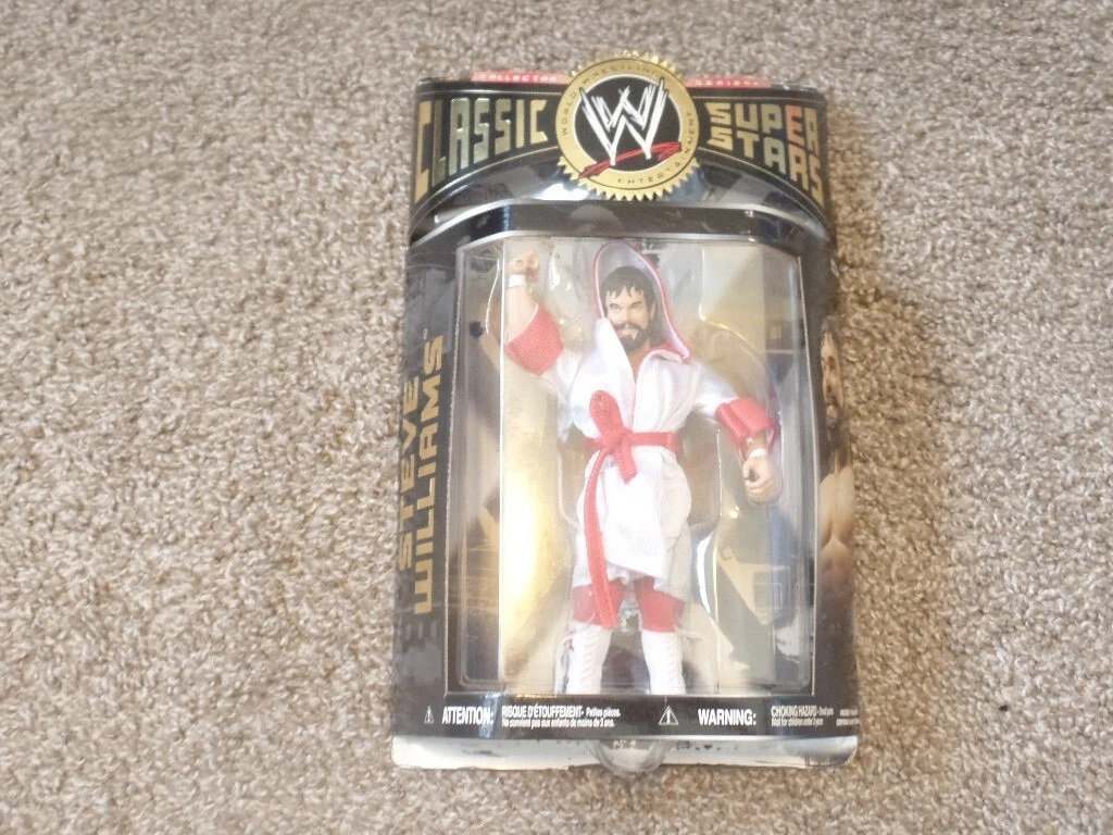 wwe DR DEATH STEVE WILLIAMS CLASSIC SUPERSTARS SERIES 26 jakks moc NEW wrestling