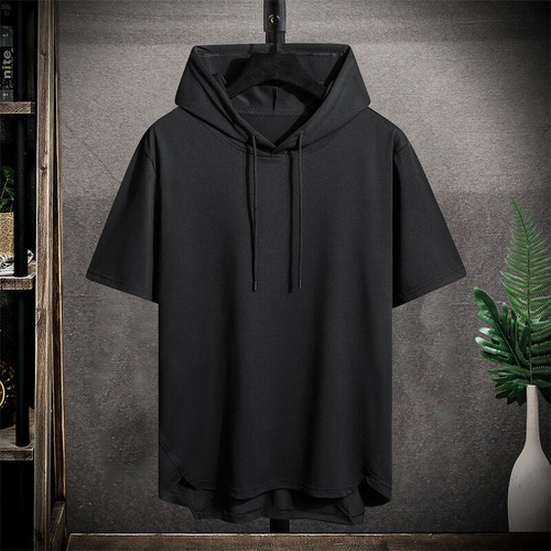Hombres Sudadera Camiseta Deportes Informales Prendas para el torso Prendas para la calle Camisetas Manga Corta Sudaderas con capucha - Imagen 15 de 23
