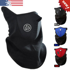 Balaclava Half Face Mask Winter Fleece Neck Thermal Windproof Ski for Men Women