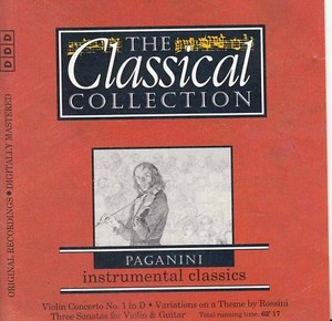Paganini Instrumental Classics The Classical Collection Cd 43 New Ebay