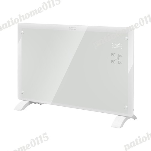 Electric Glass Panel Heater Wall Mounted or Portable Radiator Timer Thermostat - Picture 31 of 32