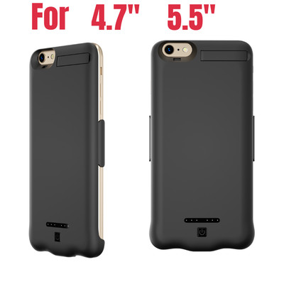 6000-8200mAH Battery Charger Case For iPhone 6 7 8 Plus SE Power Charging Cover