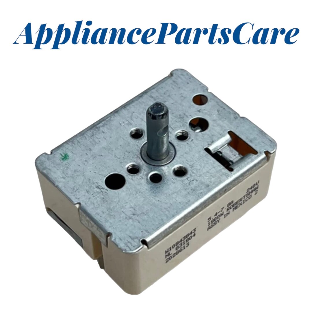 Whirlpool Range Oven Infinite Switch Surface Element W10578768 W10911303-image