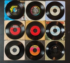 Classic, Mixed Lot Of 9, 7" LPs, 45rpm, RCA And More, Titles In Description