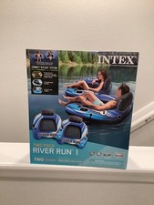 2 Pack Intex River Run 1 Two Pack Lounges Connect N Float System NEW IN BOX