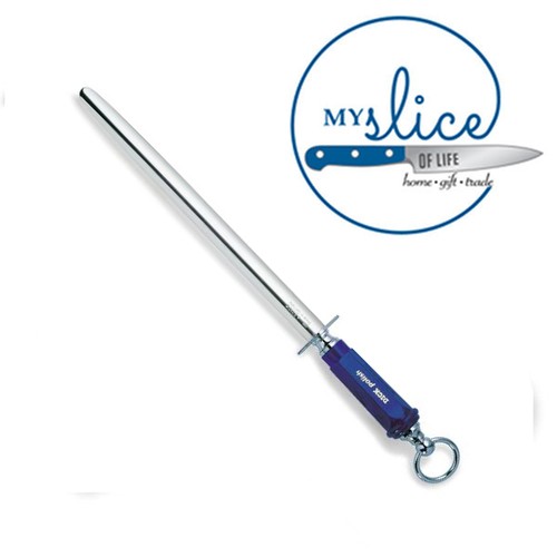 F Dick 12"/30cm Dickoron Oval Polish Steel 7.5503.30 -  Butcher / Honing  - Picture 1 of 2