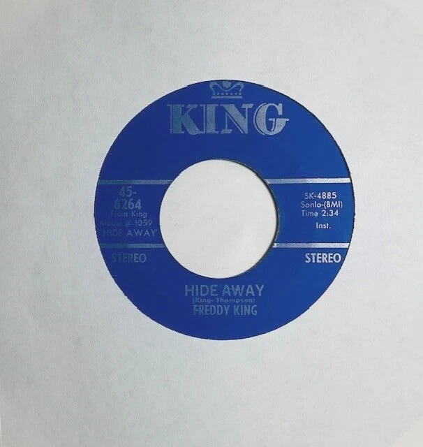 FREDDY KING: hide away / have you ever loved a woman KING 7" Single 45 RPM VG++ - Image 2 of 2