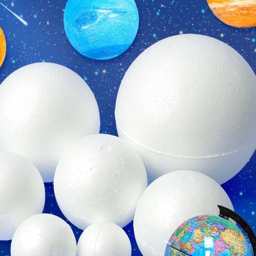 Mini Foam Balls Polystyrene Christmas Ornaments Crafts Christmas Balls Party - Picture 11 of 26