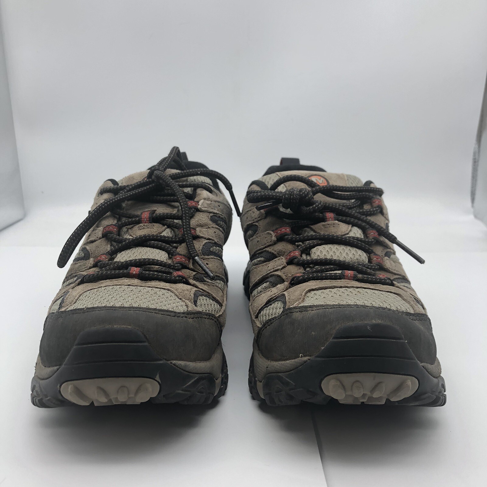 Merrell Moab II scarpe da trekking sneakers stringate in pelle taglia 6 marrone