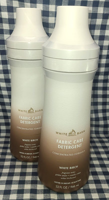 2-Pack NEW White Birch LAUNDRY Detergent 32 oz SEALED Bath & Body Works