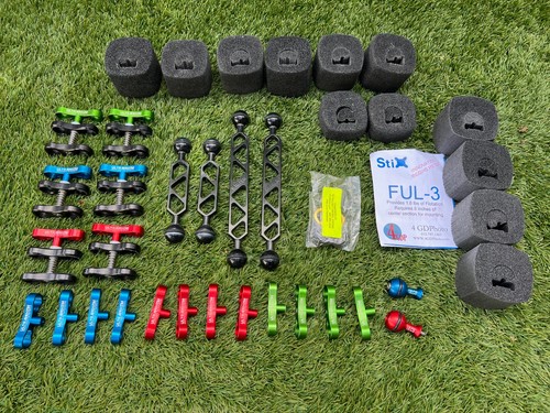 Ultralight Arm & Clamp Ultimate Color Set with Floats