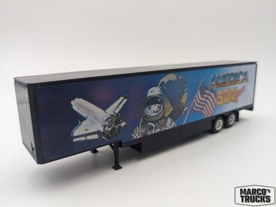 Herpa US-Kofferauflieger 2achs blau  500 years America'' 1:87 /H20361