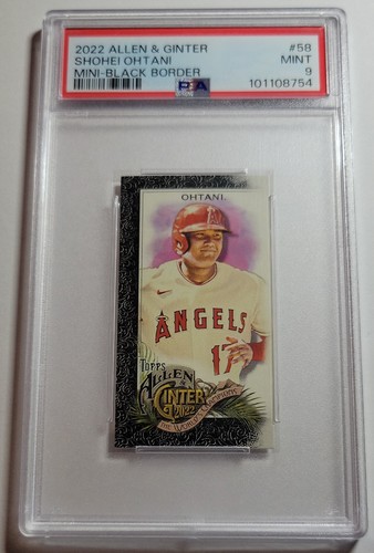2022 Topps Allen & Ginter - Shohei Ohtani #58 Mini Black Border