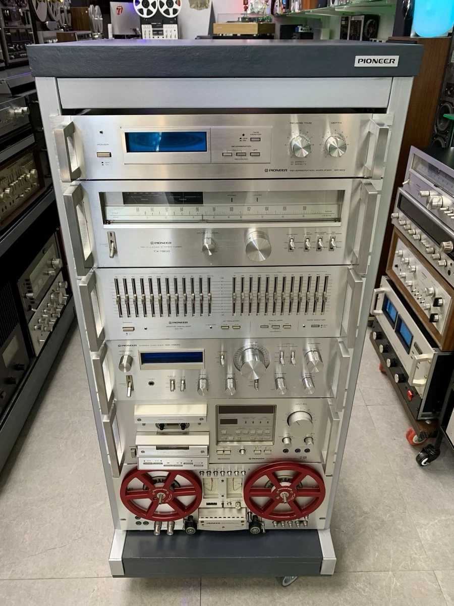 PIONEER Hi End System Rack JA-R2S Sr 303 Tx 7800 Sg 9800 Sa 7800 CT 950 Rt 707