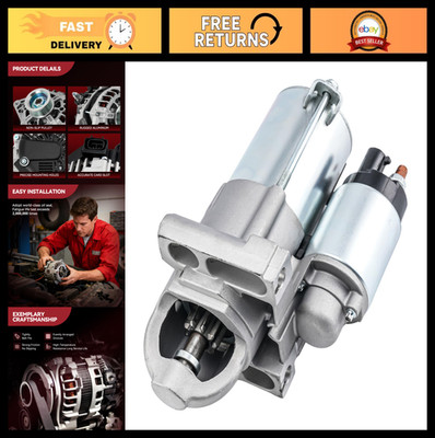Starter Replacement for 2009-2013 Silverado, Sierra, Tahoe, Express, Suburban 4.