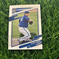 2021 Donruss Optic #172 HYUN-JIN RYU Toronto Blue Jays C6