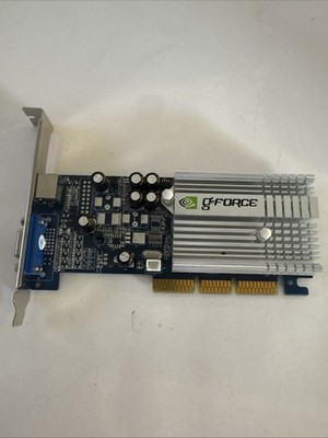 Nvidia GeForce 4 MX4000 128MB AGP Video Card VGA S-Video Tested