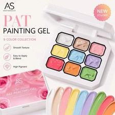 Painting Gel - 9 Colors Nail Polish Set for Blooming Transfer Design