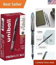 uniball Vision Elite BLX Rollerball Pens, Bold Point 0.8mm , Blue BLX Ink, 1...