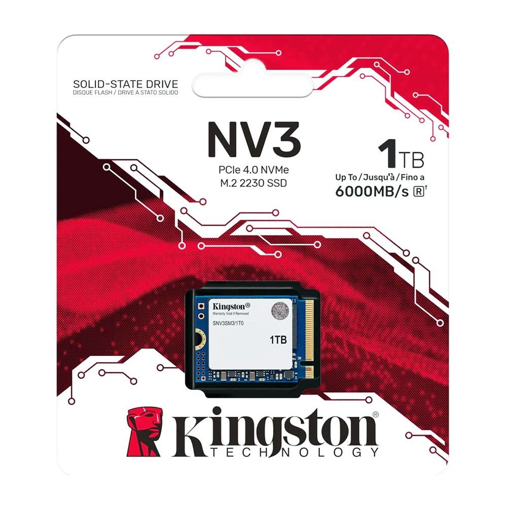 内蔵型SSD Kingston NV3 1TB SSD M.2 NVMe PCIe 4.0 Amazon.com: Kingston NV3 1TB M.2 2280 NVMe SSD | PCIe 4.0