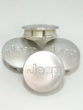 Jeep Rim Caps 55mm Set Of 4 Silvergray Wheel Center Caps