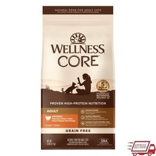 Grain Free Dry Cat Food Turkey High Protein Kibble Whole Body Health Nutrition