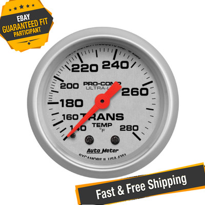 Auto Meter 4351 Ultra-Lite 2-1/16'' Transmission Temperature Gauge