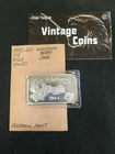 VINTAGE MADISON MINT 1984 WELCOME BABY 1 OZ .999 FINE SILVER BAR