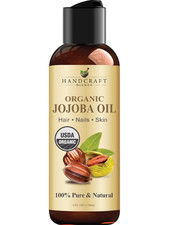 Handcraft USDA Organic Jojoba Oil 4 fl. oz   100 Pure  Natural for Skin, Face,