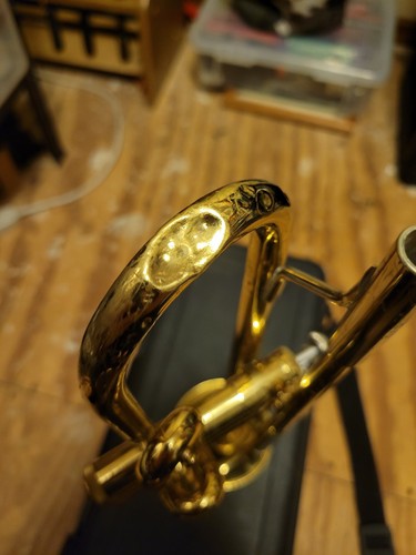 Bach Selmar 1530 Trumpet With Case & Mouth Piece - Picture 8 of 24